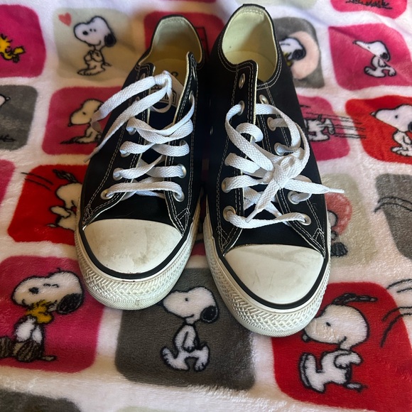 Converse Kids Black and White Sneakers - Picture 1 of 5